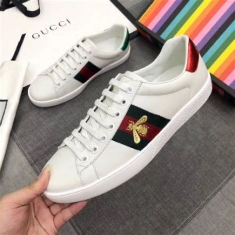 fake gucci shoes fashion bee white shoes|gucci knock off heels.